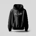 TYPO HOODIE - BLACK 