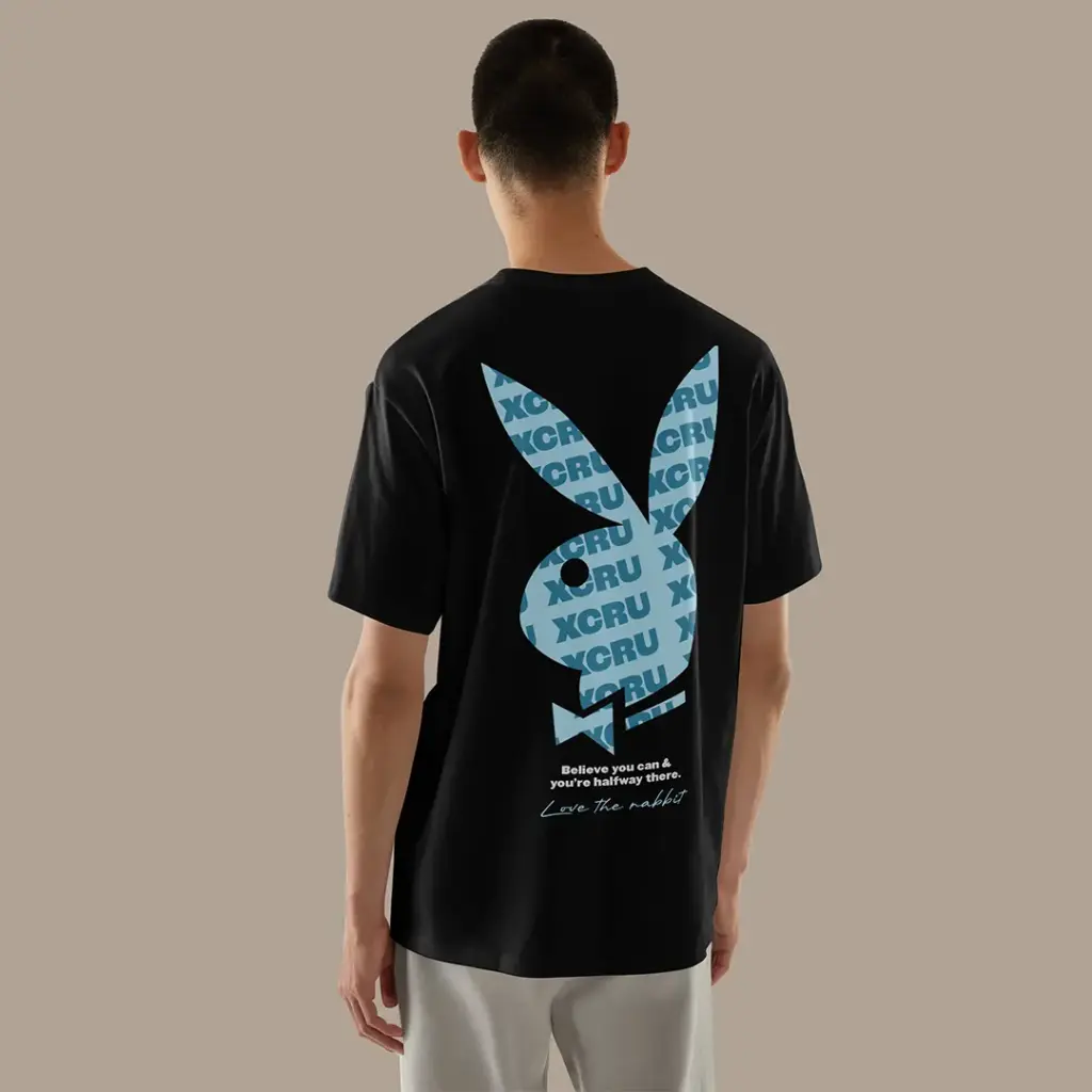 FERN OVERSIZED TSHIRT - BLACK