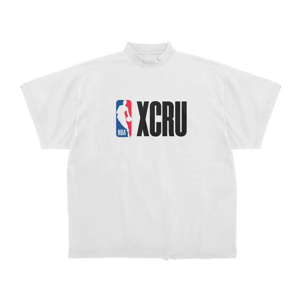 XCRU NBA CLASSIC TEE - WHITE