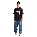 XCRU POR HUKUM TEE - BLACK