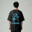 XCRU POR DRAGON TEE - BLACK