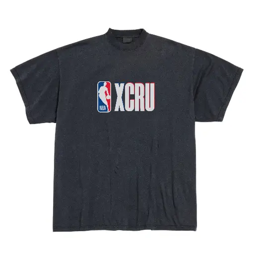 XCRU NBA CLASSIC TEE - BLACK
