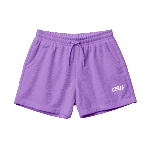 XCRU CLASSIC TERRY SHORTS - LAVENDER
