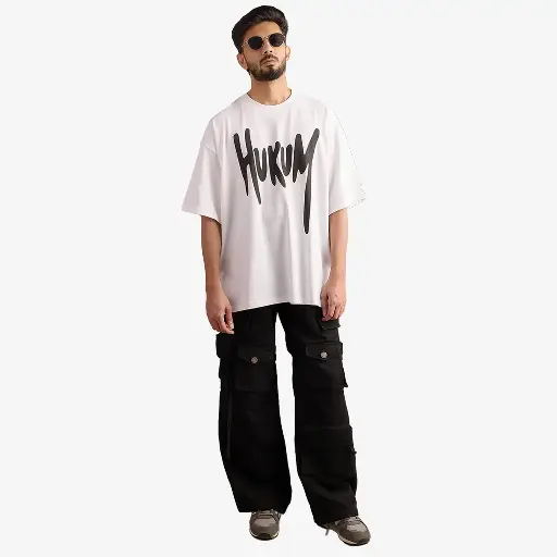 XCRU POR HUKUM TEE - WHITE